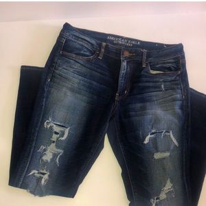 American Eagle distressed jeans